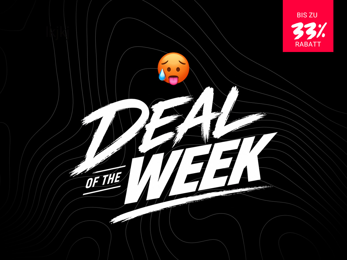 Deal of the Week – bis zu 33 % Rabatt auf ausgewählte Ausrüstung und Bekleidung