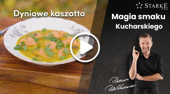 Dyniowe kaszotto przepis z użyciem patelni Wok Hanoi