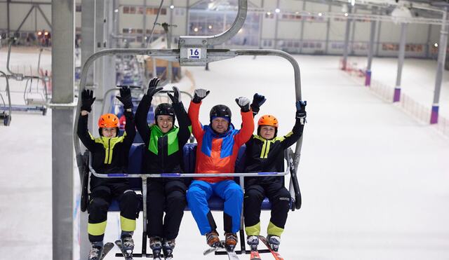 SIDSTE CHANCE: Indendørs ski i Nordtyskland