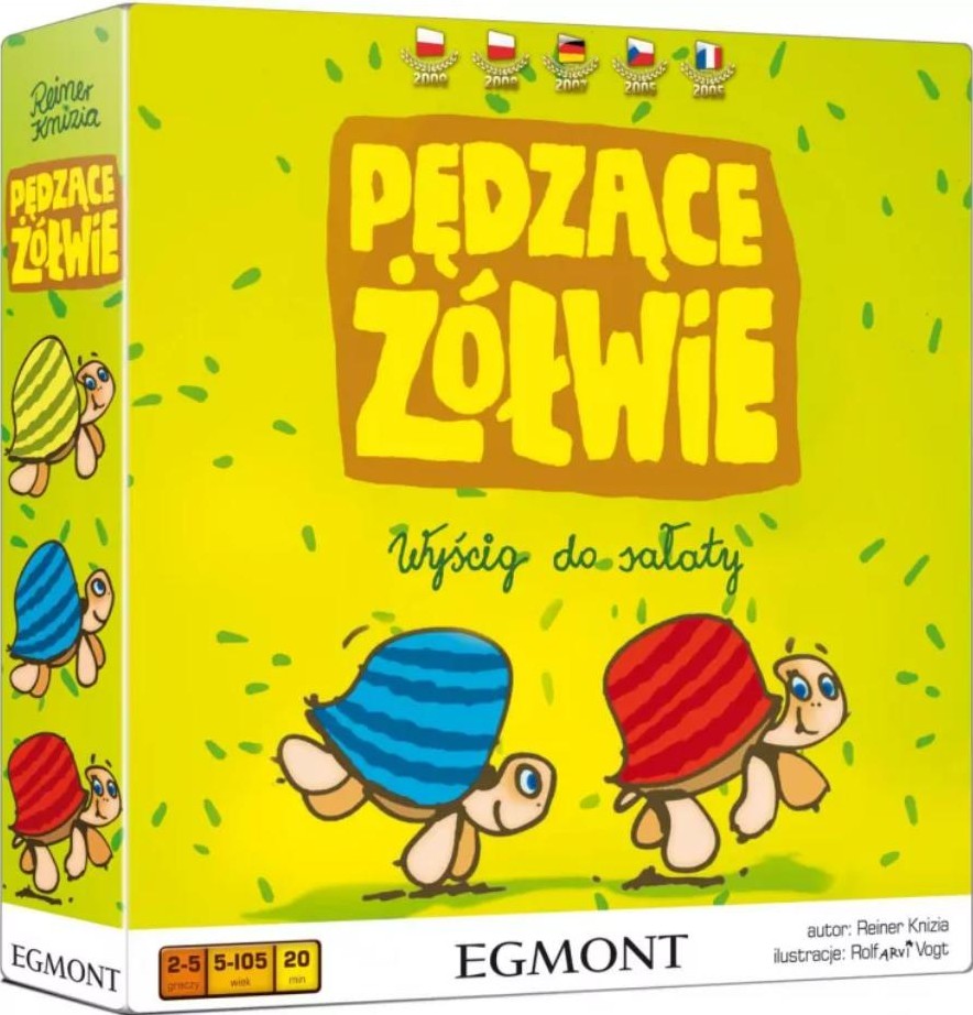 Pędzące żółwie. Wyścig do sałaty