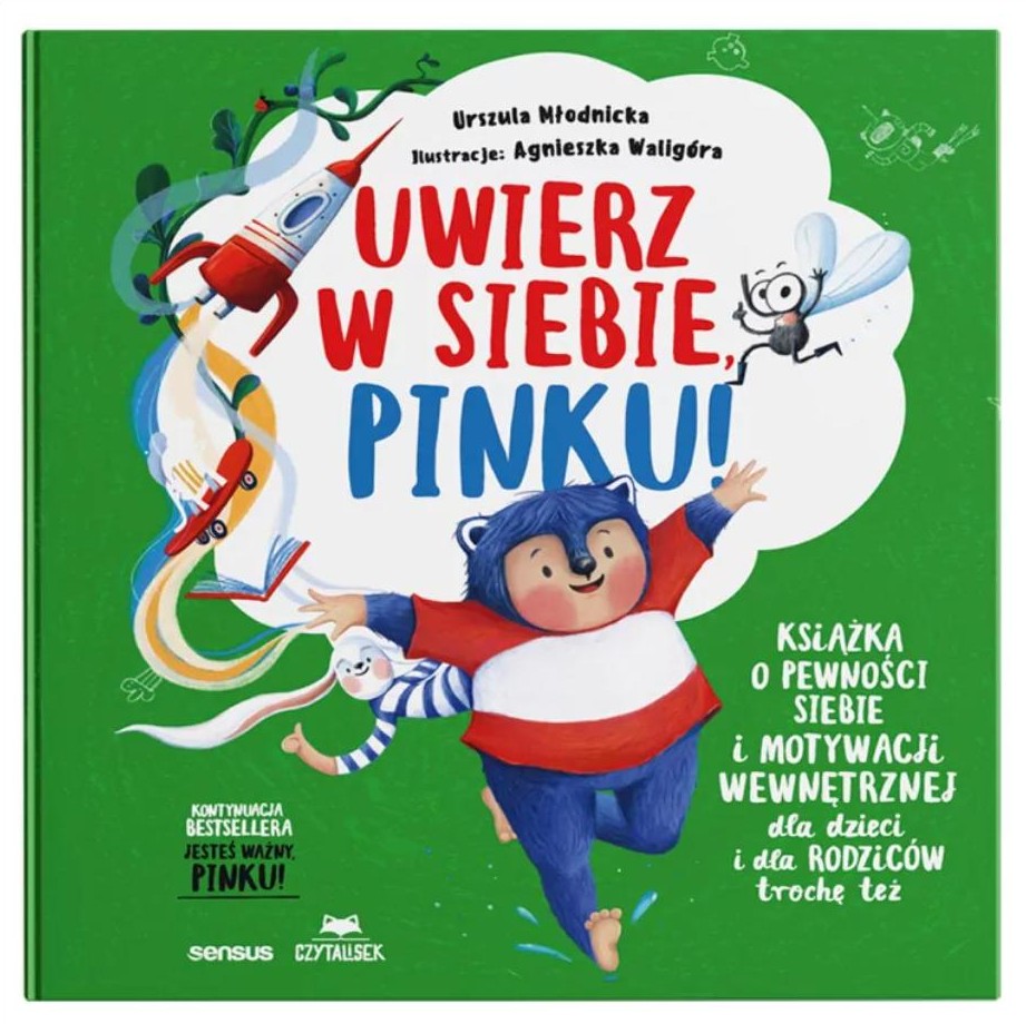 Uwierz w siebie, Pinku! Książka o pewności siebie