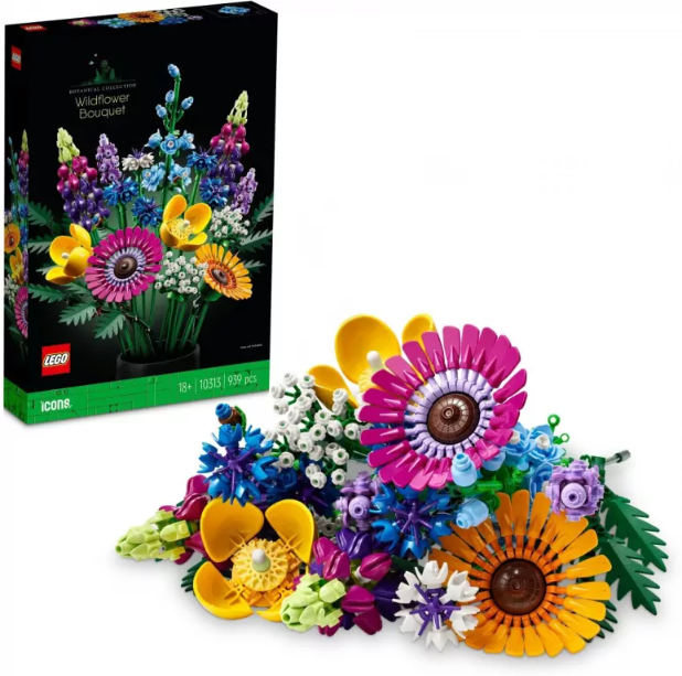 LEGO® Icons. Botanical Collection. Bukiet z polnych kwiatów 10313