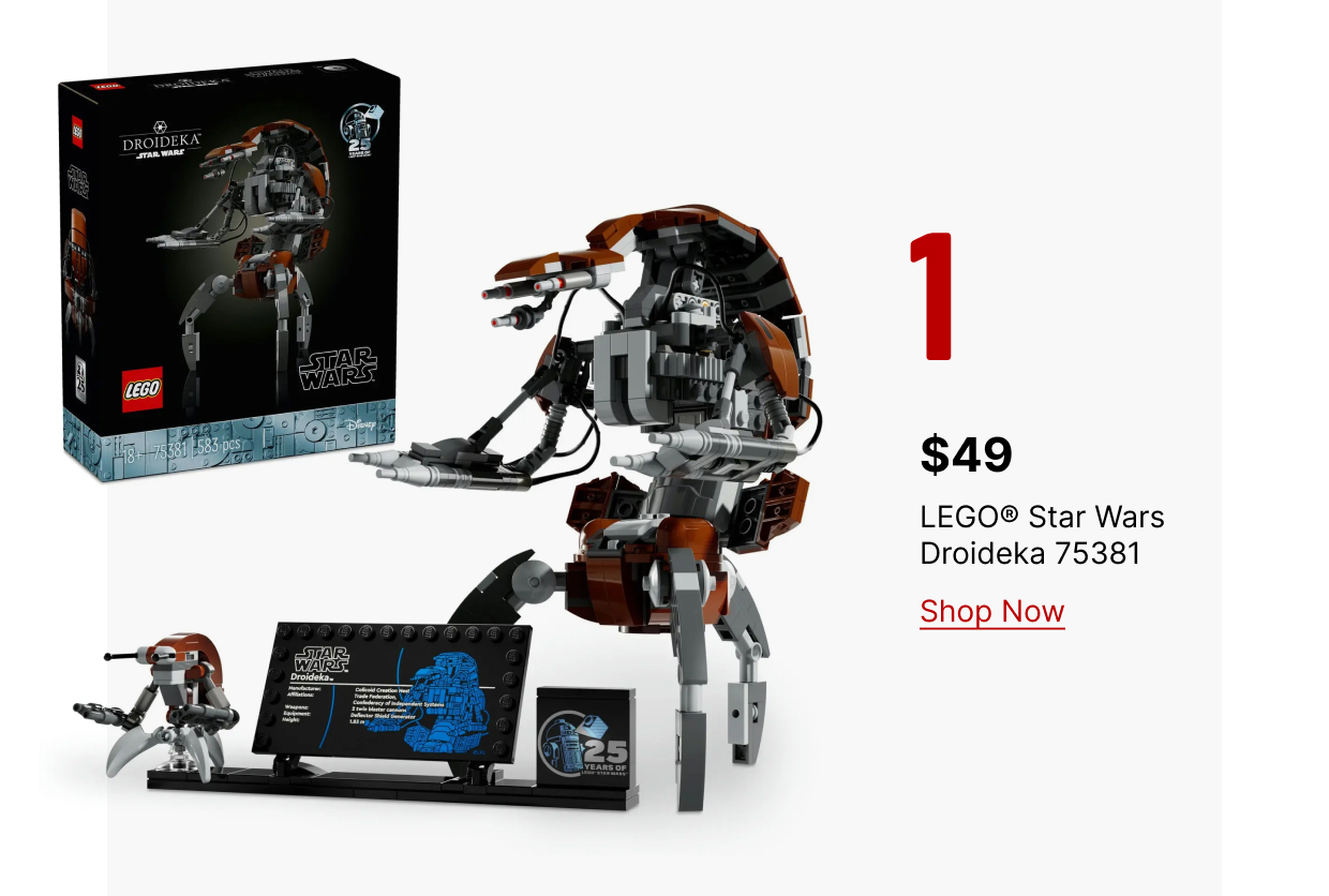 LEGO® Star Wars Droideka 75381