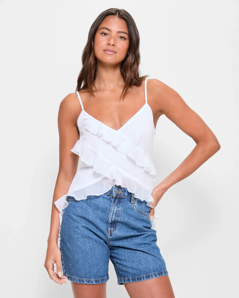 Lily Loves Ruffle Cami Top