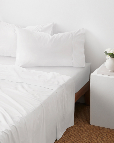 Egyptian Cotton 600 Thread Count Deep Fitted Sheet - White