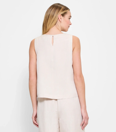 Linen Blend Tank Top