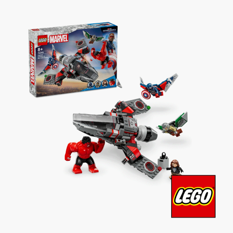 LEGO® Super Heroes Marvel Captain America vs. Red Hulk Battle 76292