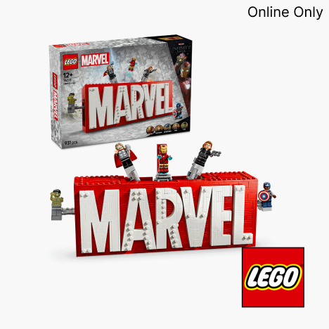 LEGO® Super Heroes  MARVEL Logo & Minifigures 76313