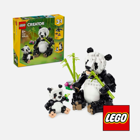 LEGO® Creator 3in1 Wild Animals: Panda Family 31165