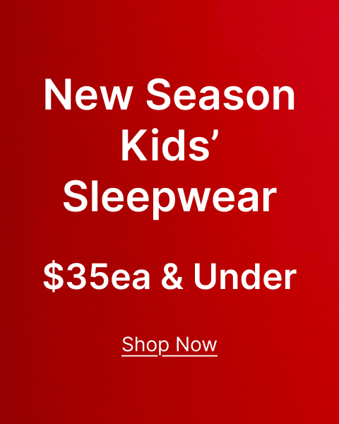 New Season Kids' Sleepwear