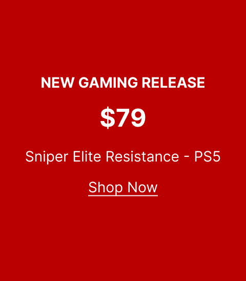 NEW GAMING RELEASE Sniper Elite Resistance - PS5