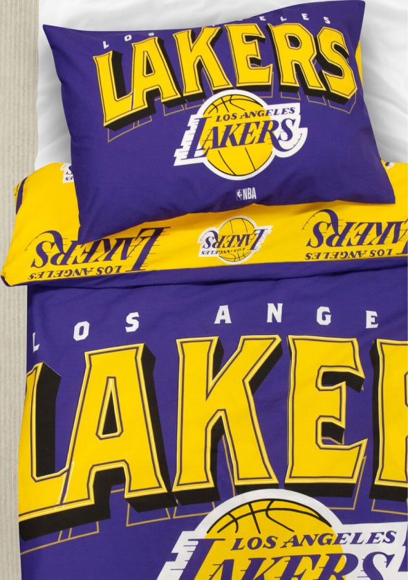 $50 SB LA Lakers Quilt Cover Set