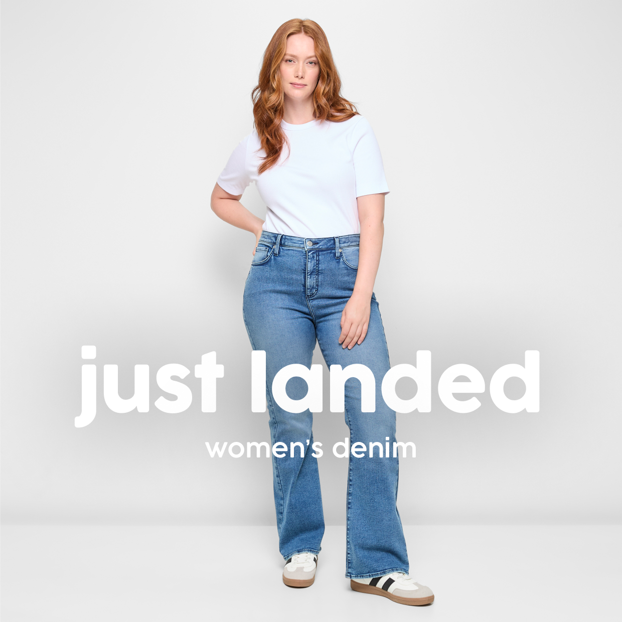 just landed women’s denim