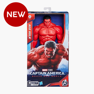 Captain America Movie Red Hulk Deluxe Titan Figure