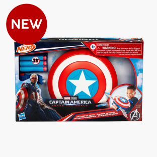 Captain America Movie NERF Skyshot Blaster