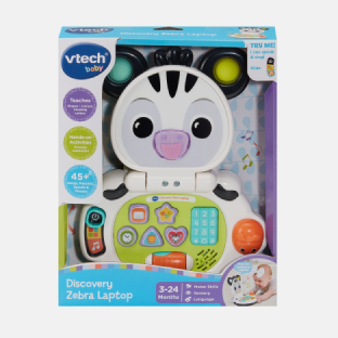 VTech Baby Discovery Zebra Laptop