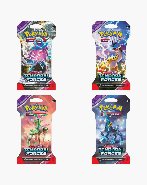 Pokémon TCG: Scarlet & Violet - Temporal Forces Blister Pack - Assorted