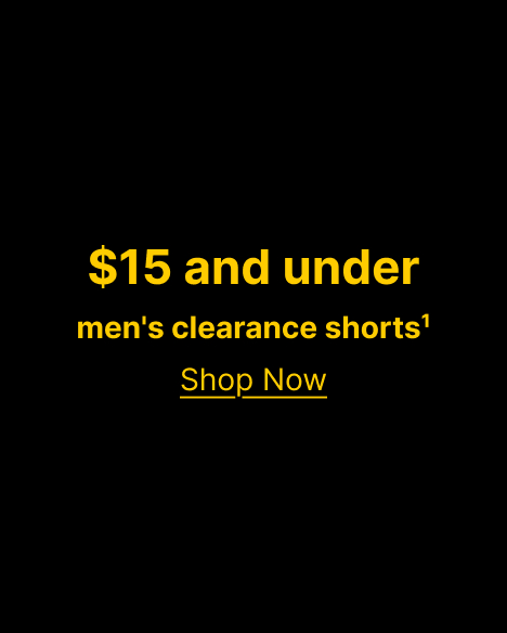 men's clearance shorts