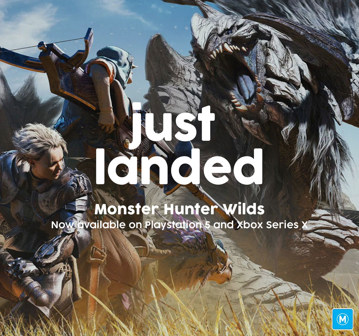 just landed Monster Hunter Wilds