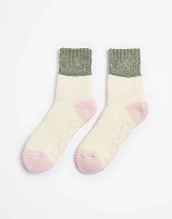 Extra Warmth Mid Crew Length Home Socks