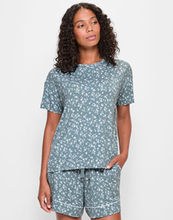 Soft Comfort Bamboo Pyjama T-Shirt