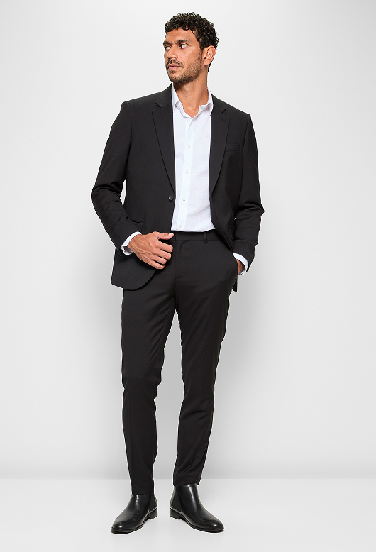Selected men's suit jacket and pants
