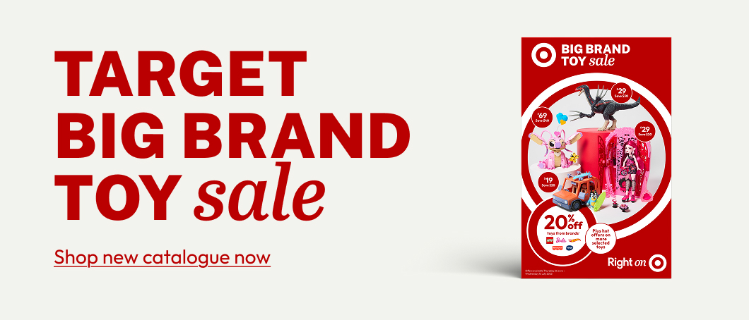 TARGET BIG BRAND TOY sale 