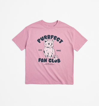 Australian Cotton print tee. Sizes 7-16