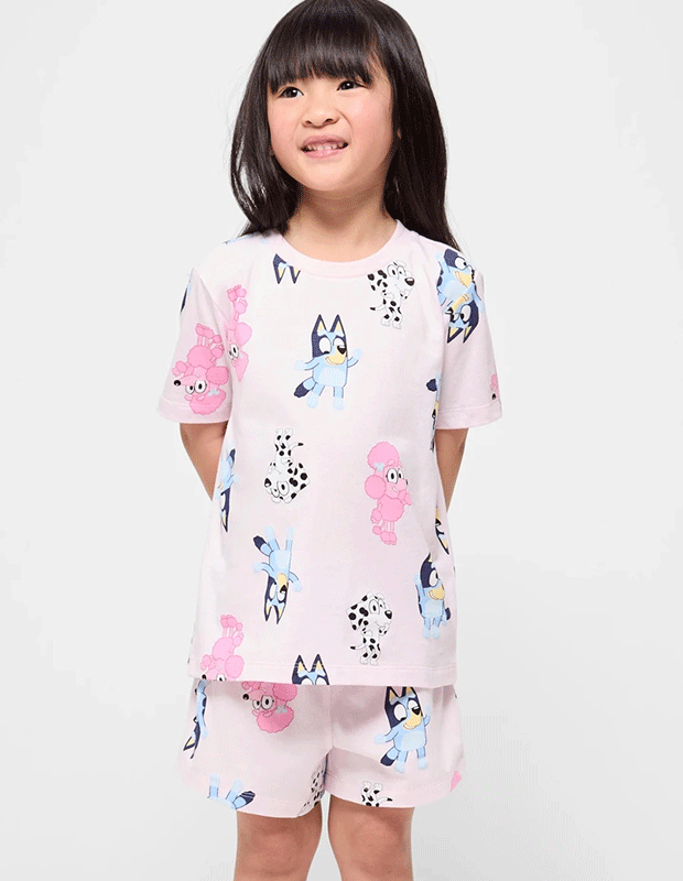 Bluey Australian Cotton blend PJ set 2 pack