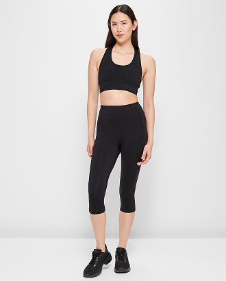 Active infinity sculpt high rise crop length tights