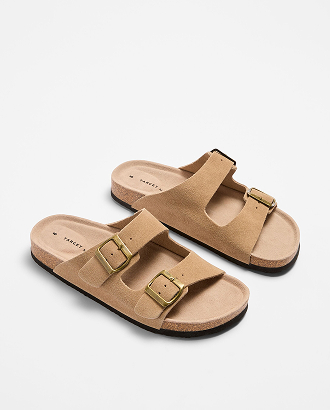 Solo moulded cork sandal