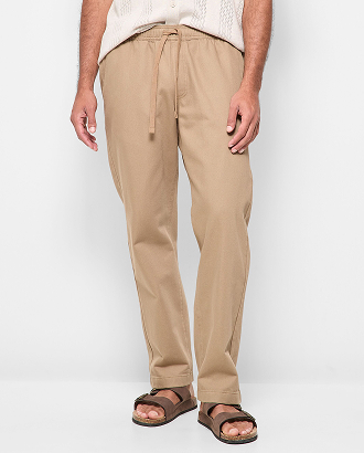  Australian Cotton relaxed twill pants