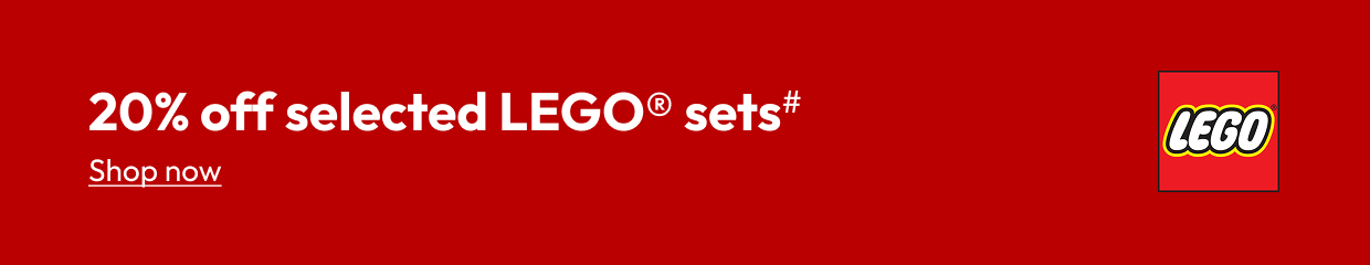 20% off selected LEGO sets