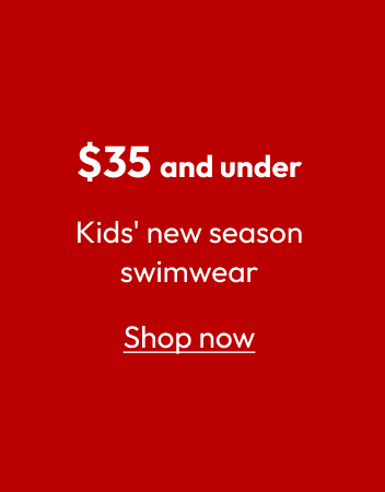 Kids' new season swimwear