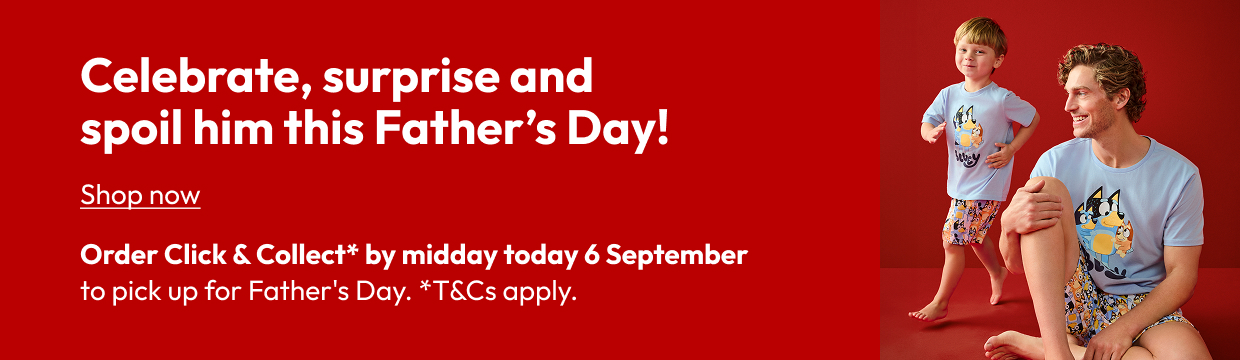 Celebrate, surprise and spoil him this Father’s Day!