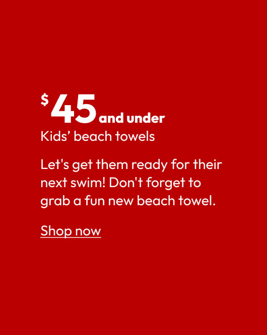Kids’ beach towels