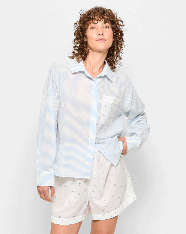 Australian Cotton poplin print PJ set