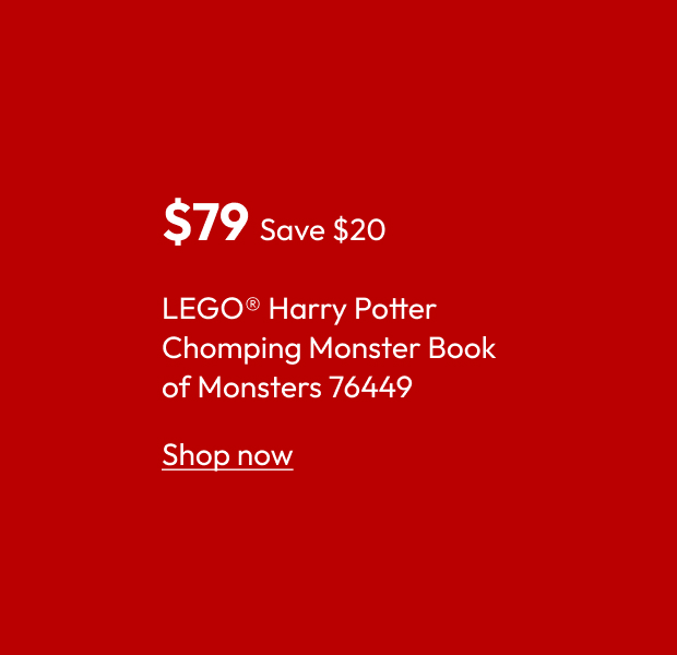LEGO® Harry Potter Chomping Monster Book of Monsters 76449