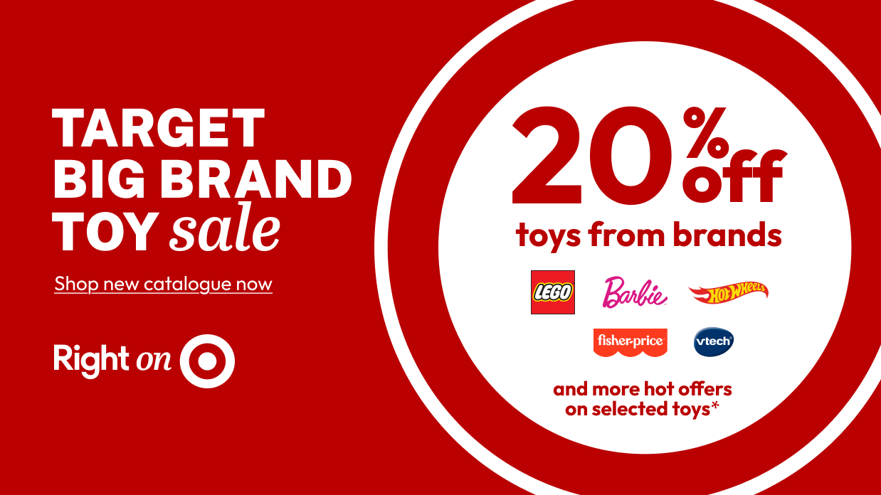TARGET BIG BRAND TOY sale
