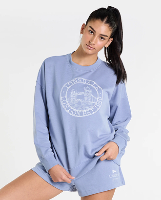Boxy heritage sweat jumper^