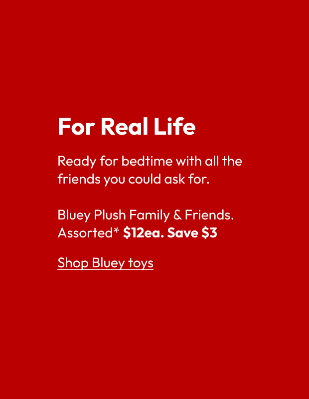 Bluey Plush Family & Friends.