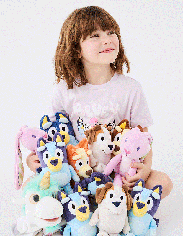 Bluey Plush Family & Friends.
