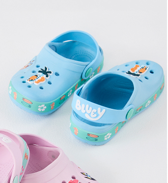 Bluey blue clog - size 3-7