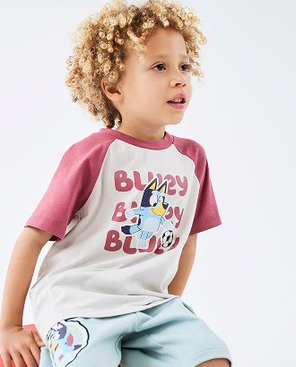Bluey Australian Cotton tee. Sizes 1-6