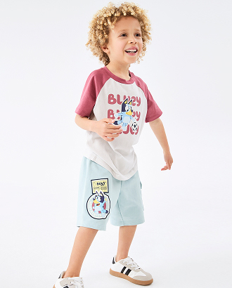 Bluey cargo shorts. Sizes 1-6