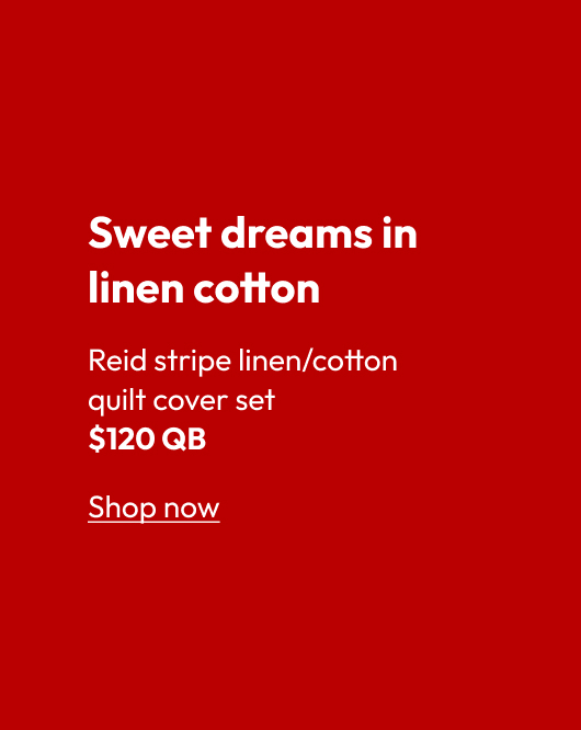 Sweet dreams in linen cotton