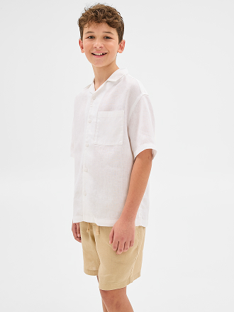 European linen shorts. Sizes 7-16