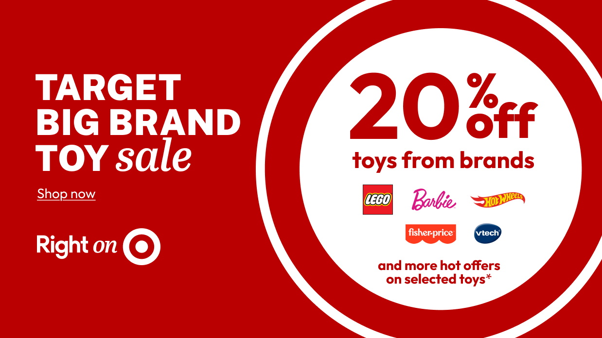 TARGET BIG BRAND TOY sale