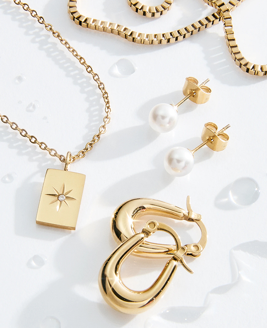 NEW Stainless steel waterproof jewellery