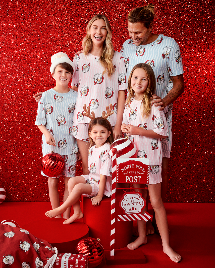 Santa Christmas Family Matching Pyjamas